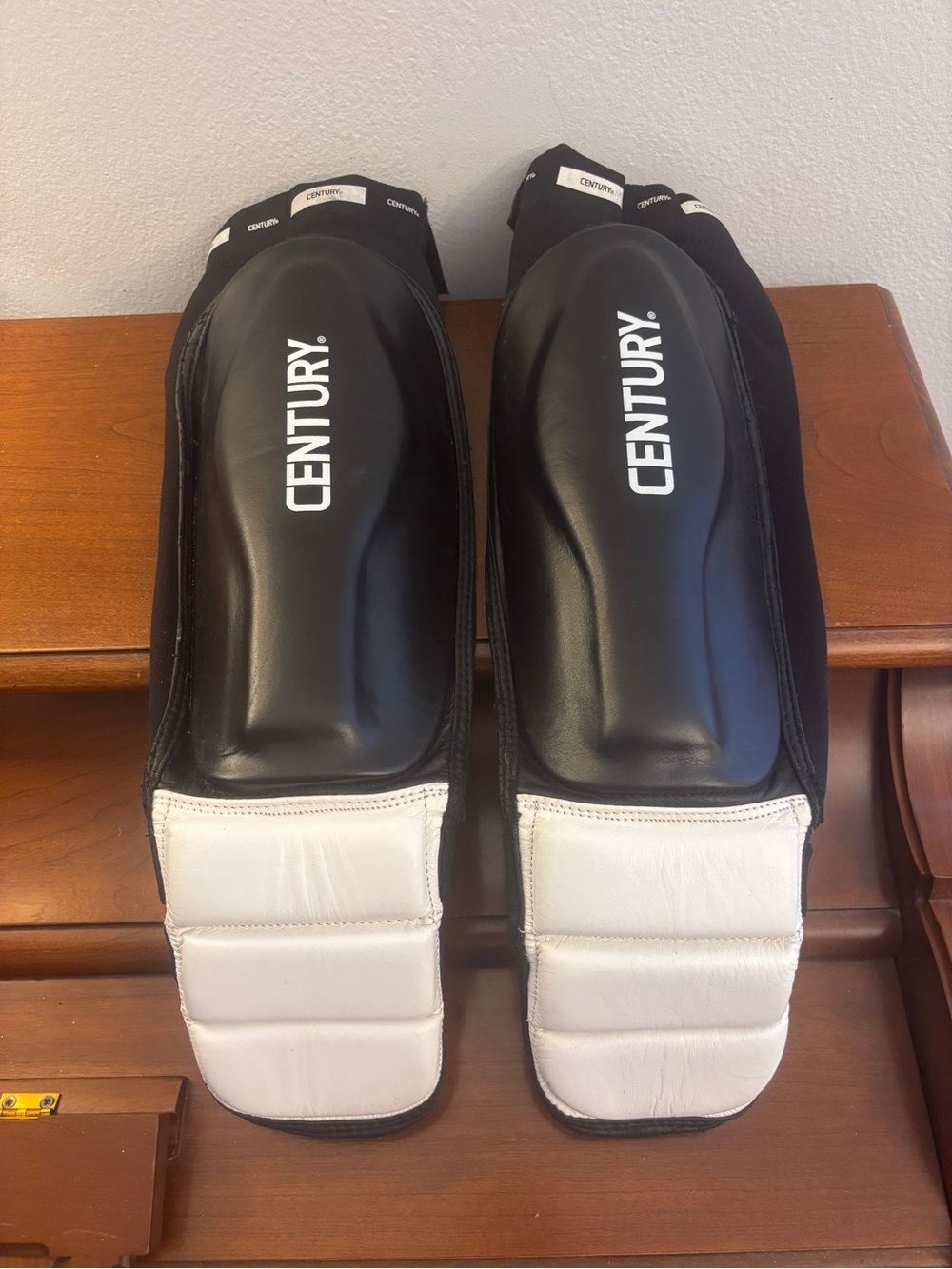 Century Martial Armor Shin / Instep Guards Pair